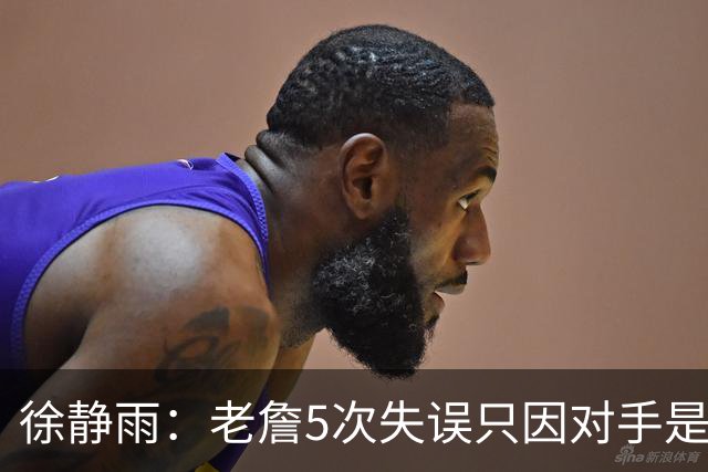 徐静雨：老詹5次失误只因对手是哈登，两个组织大师太了解彼此